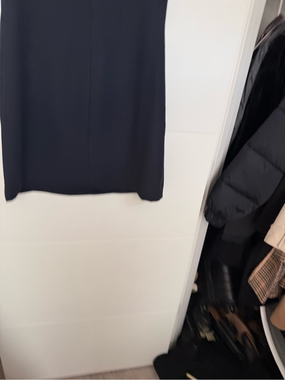 Banana republic Navy V-Neck Sleeveless Mini Dress - Picture 3 of 6